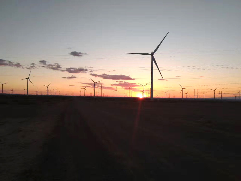 國(guó)電電力三塘湖風(fēng)電場(chǎng)